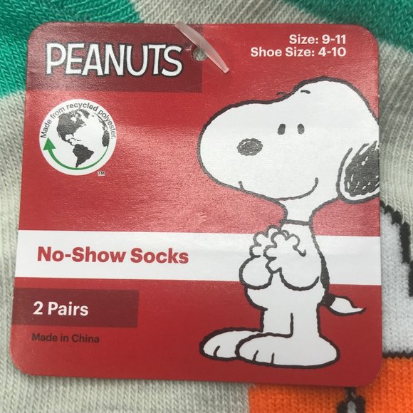 Lot of 4 St Patrick's Day Women's Shoe Size 4-10 No Show Socks Peanuts/Unicorn - Picture 7 of 14